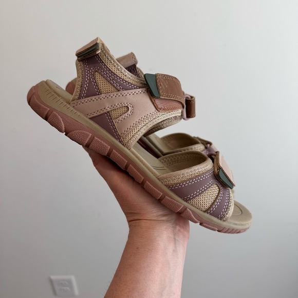 Lands End Women's All Weather Everyday Sandals in Mauve Quartz Size 6B - Picture 3 of 8